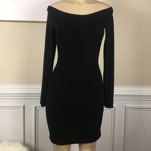 Off The Shoulder Stretch Dress